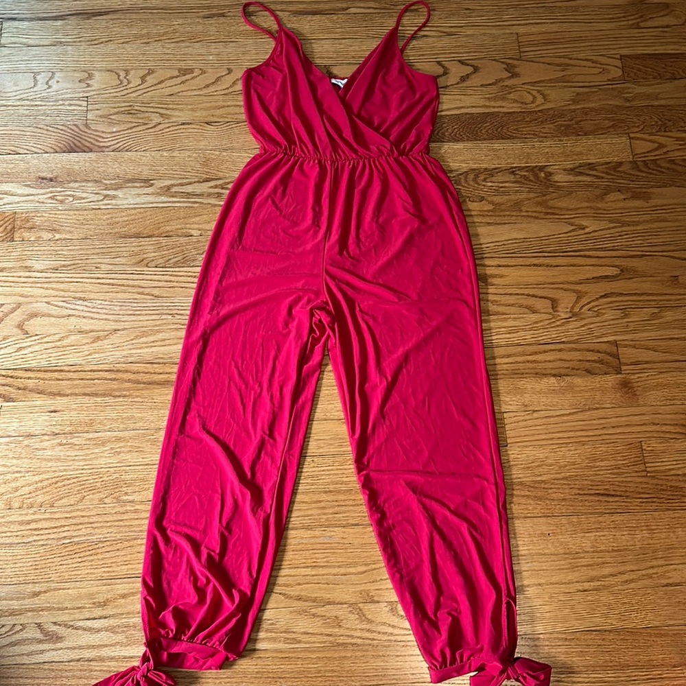 BRAND NEW WITH TAGS Red Jumpsuit